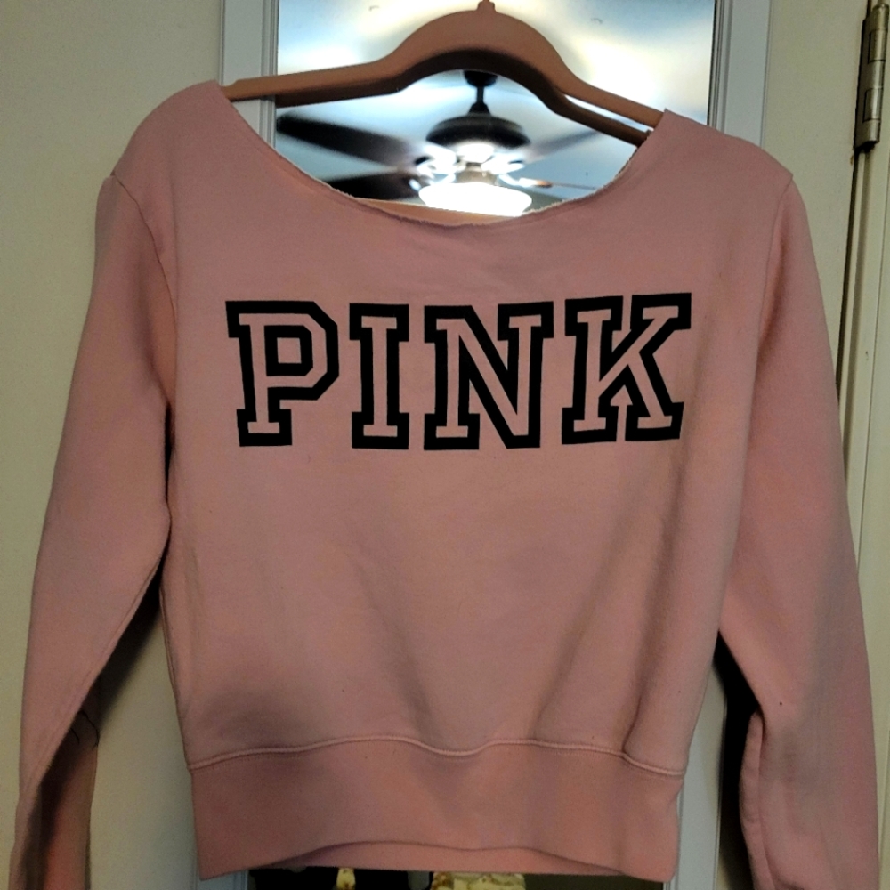 Victoria Secret pink sweat shirt